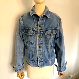 Well loved, beautifully broken in Lee Denim Jacket